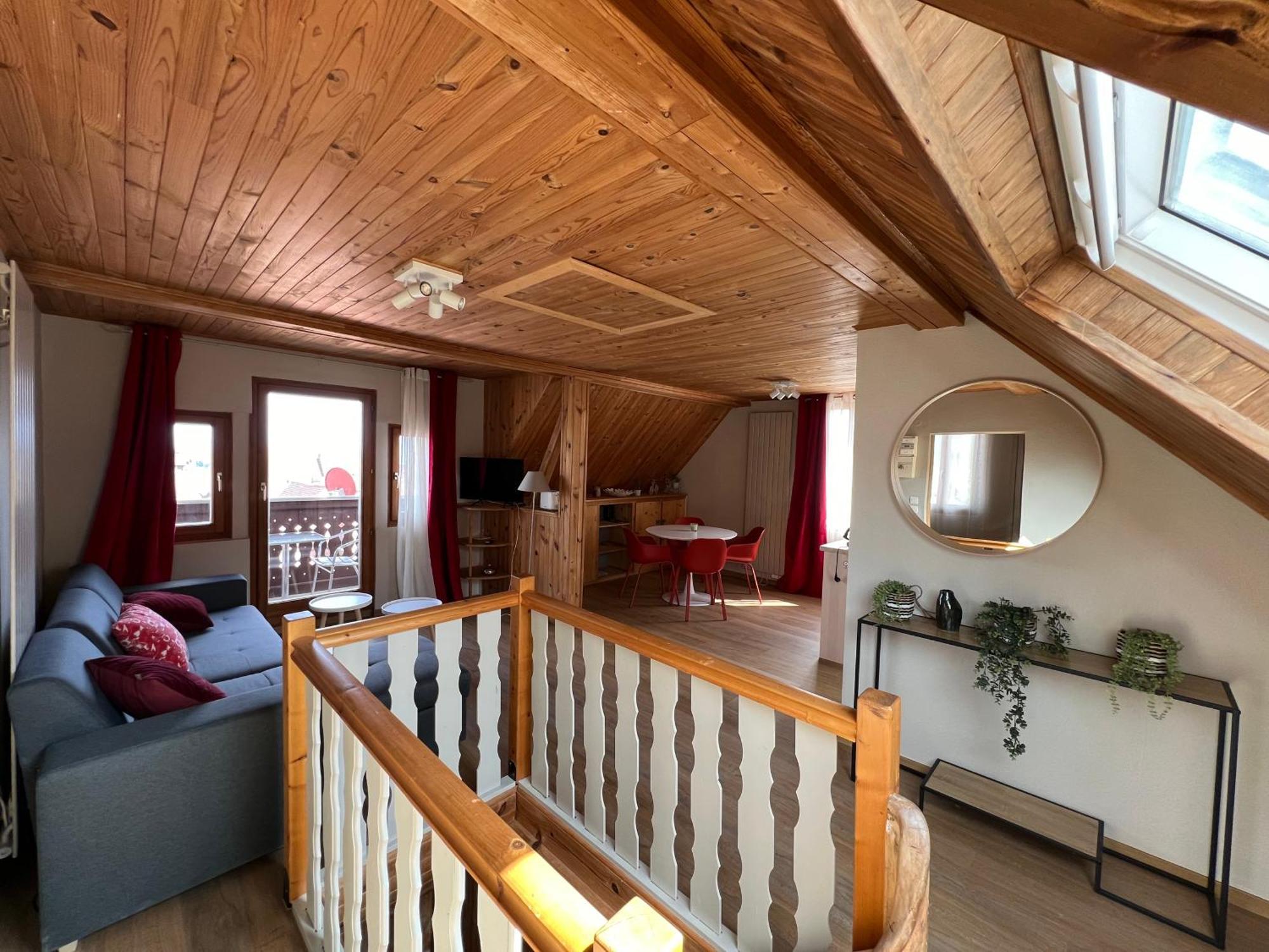 Riesling - Vue Imprenable Sur Le Vignoble - Renove Recemment - Parking Gratuit Riquewihr Exterior foto