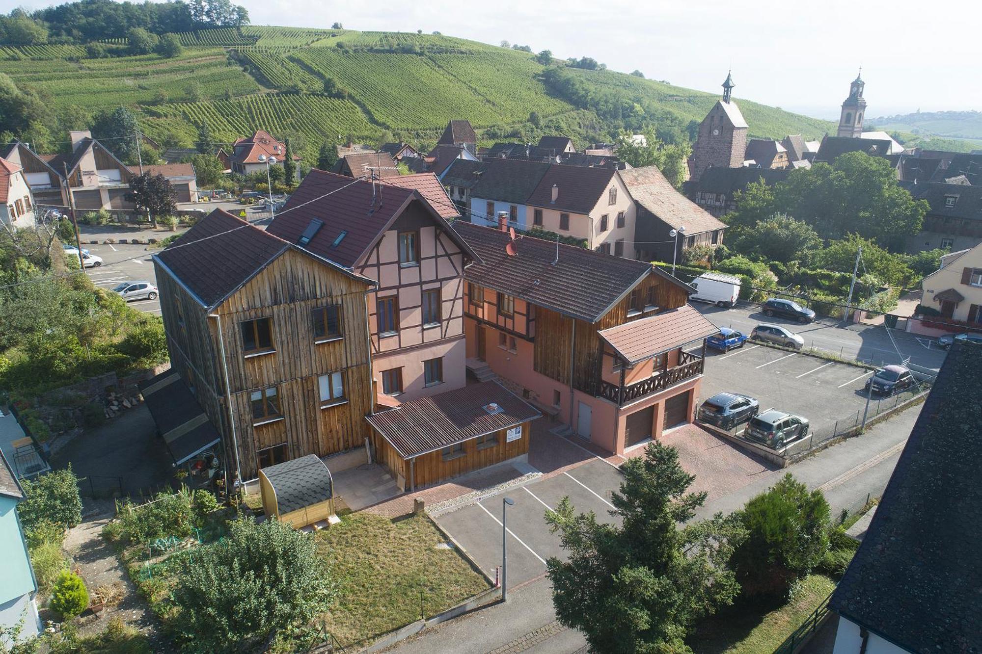 Riesling - Vue Imprenable Sur Le Vignoble - Renove Recemment - Parking Gratuit Riquewihr Exterior foto